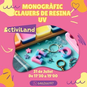 Monogràfic RESINA: Ens fem uns clauers i joies al·lucinants