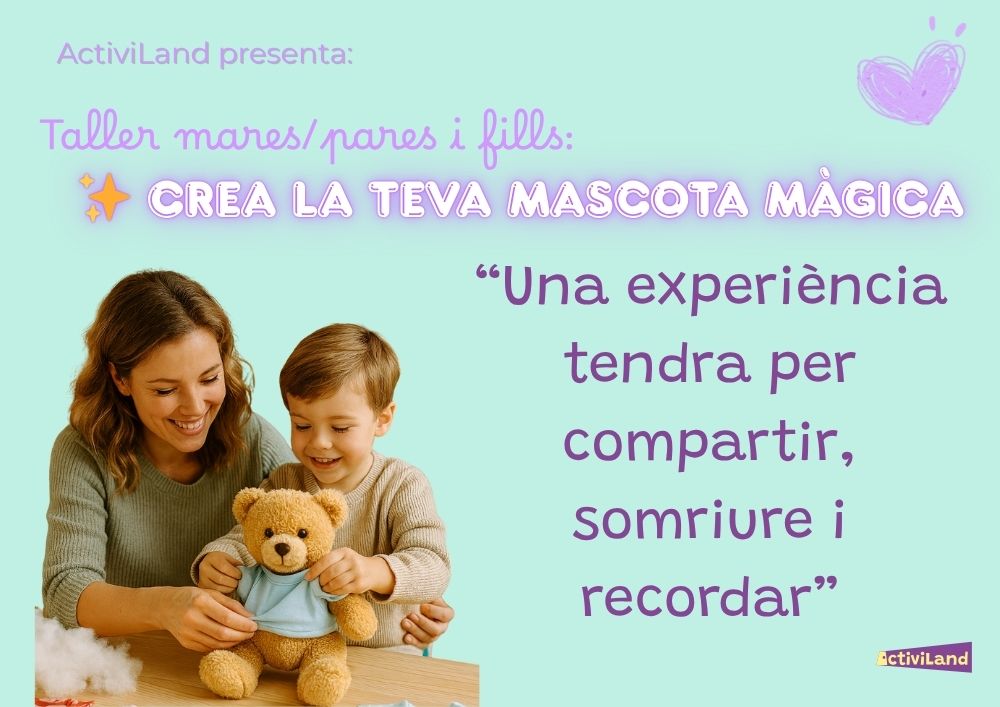 Monogràfic Familiar MARES/ PARES I FILLS/ES: Crea la teva mascota màgica
