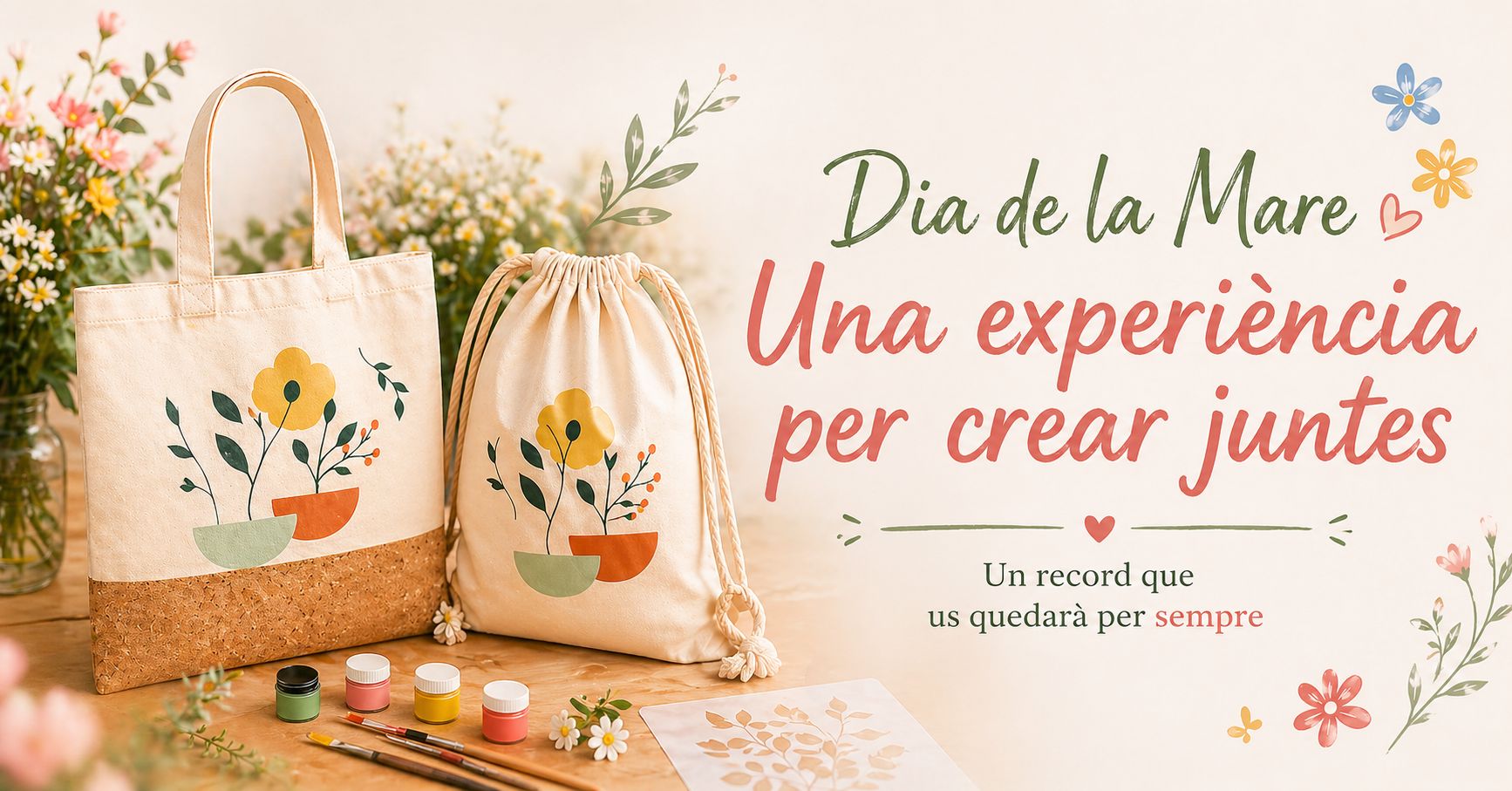 Una experiència per crear juntes el dia de la Mare